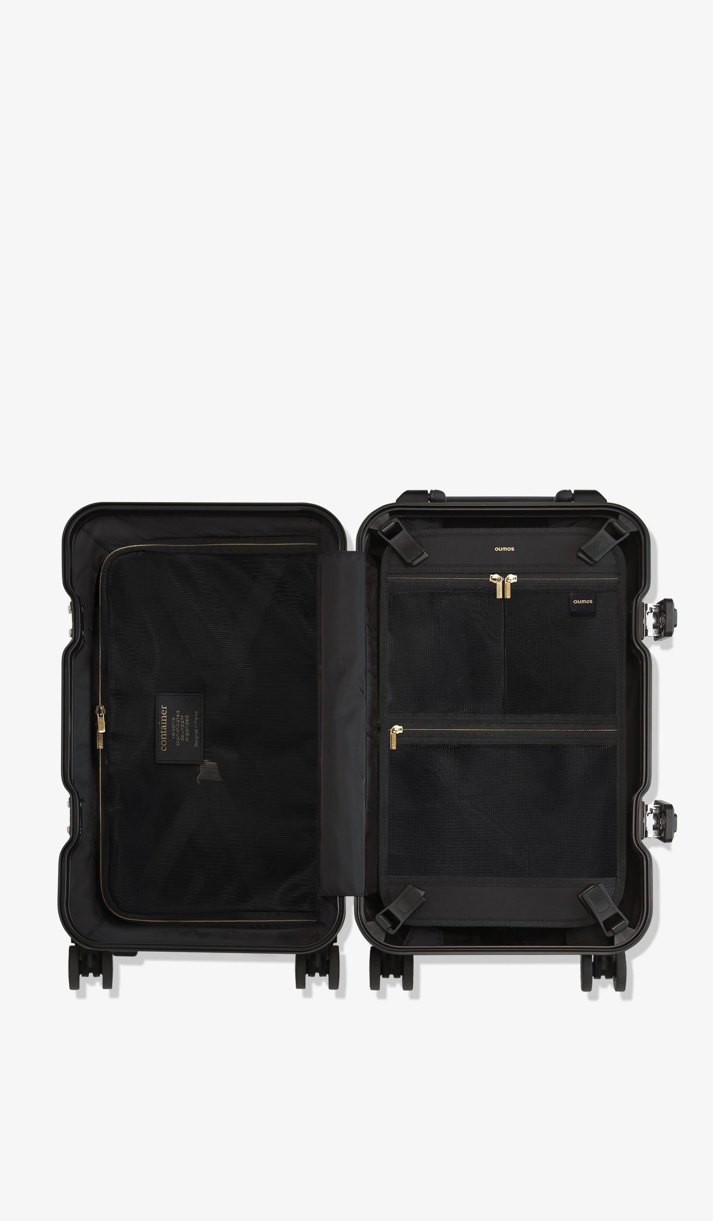 Container Double Black 45L
